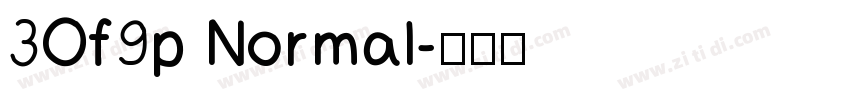 3Of9p Normal字体转换